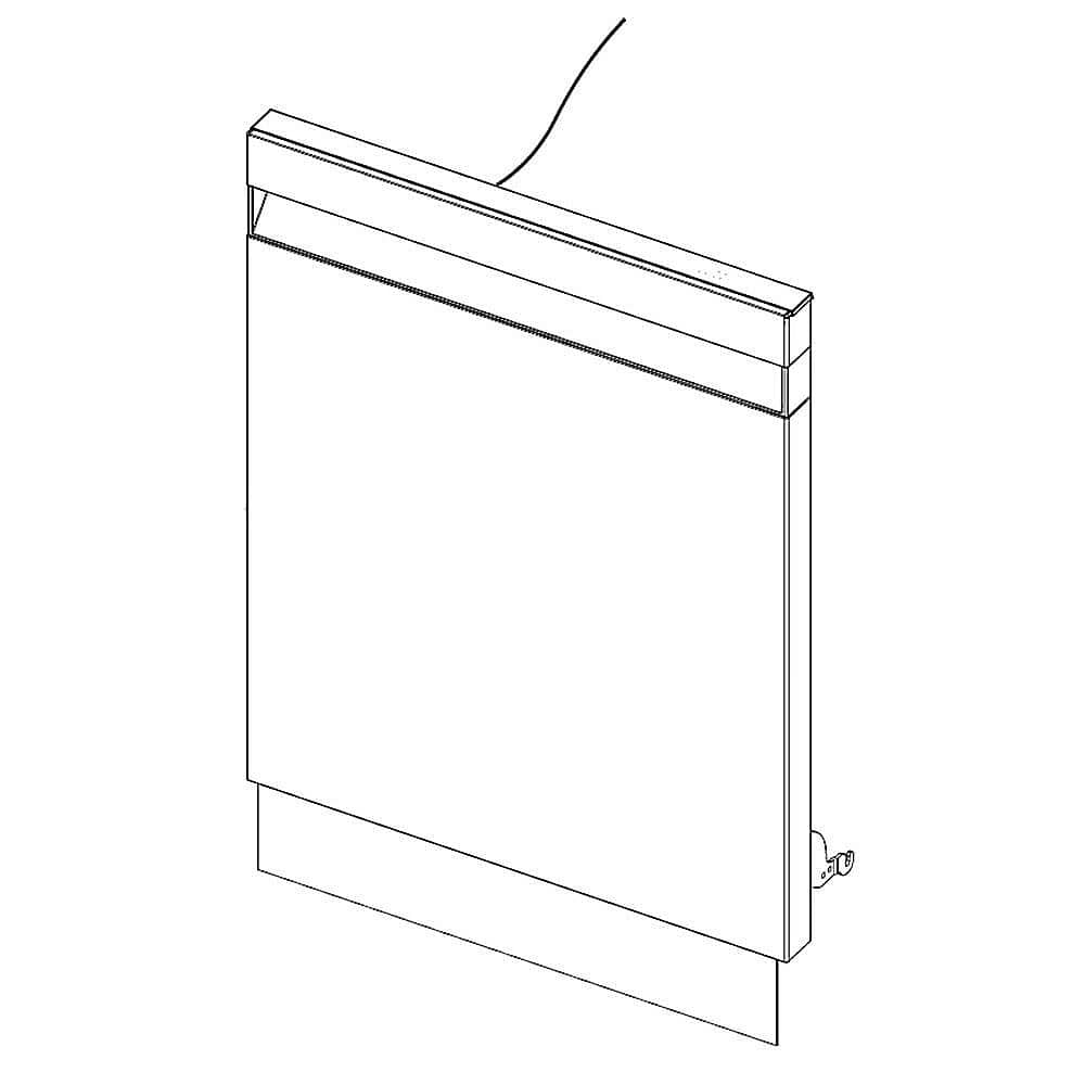 Samsung DD97-00603C ASSEMBLY DOOR;DW9900R,TIME IND