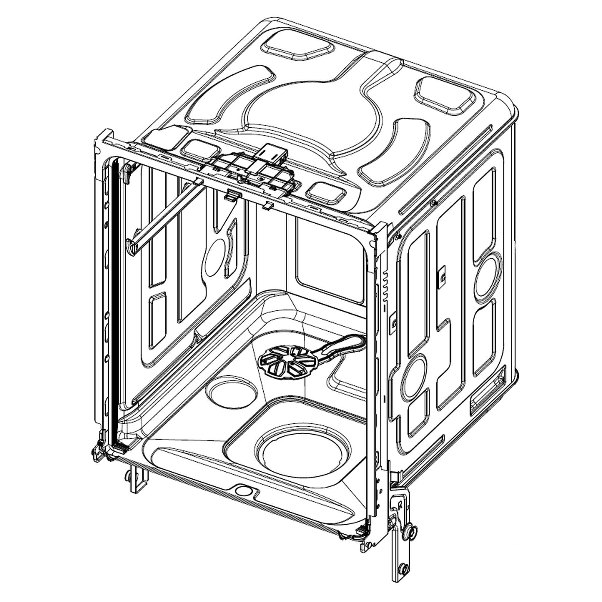 Samsung DD97-00655A Assembly Tub