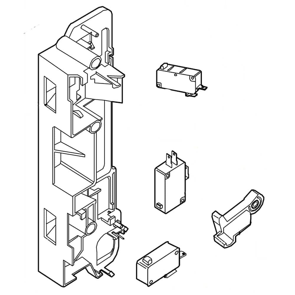 Samsung DE96-00115A Latch Assembly