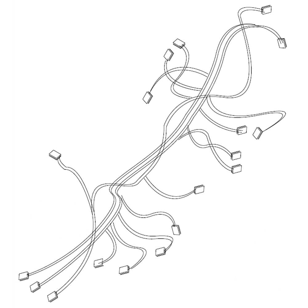 Samsung DG39-00021A Range Wire Harness