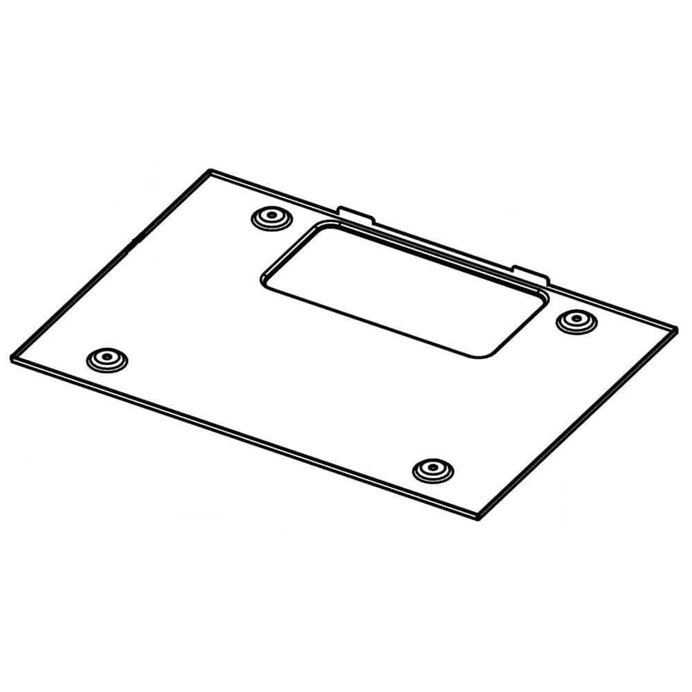 Samsung DG63-00258A Range Broil Burner Shield