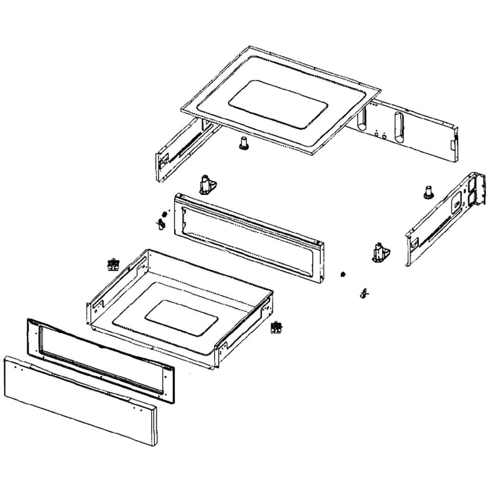 Samsung DG90-00035B Main Drawer