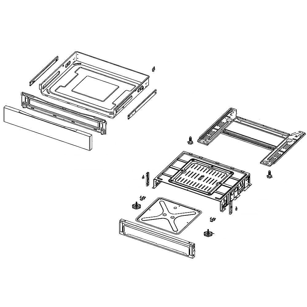 Samsung DG90-01209A Assembly Drawer Main-Module