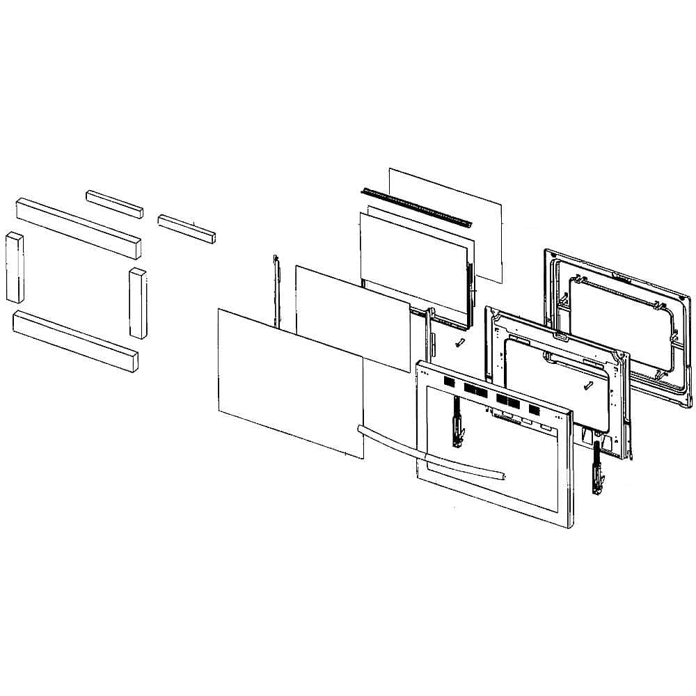 Samsung DG94-00940B ASSEMBLY DOOR