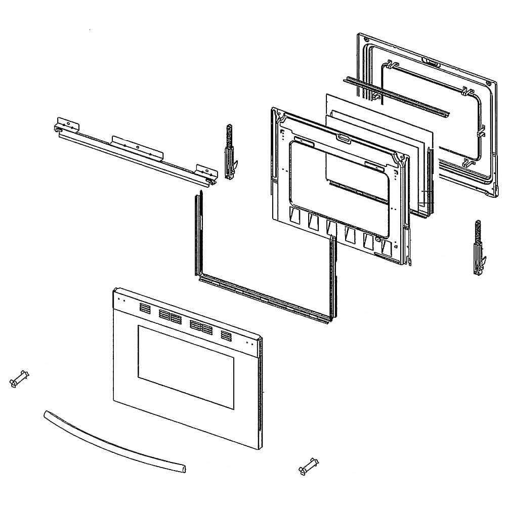 Samsung DG94-02228A ASSEMBLY DOOR