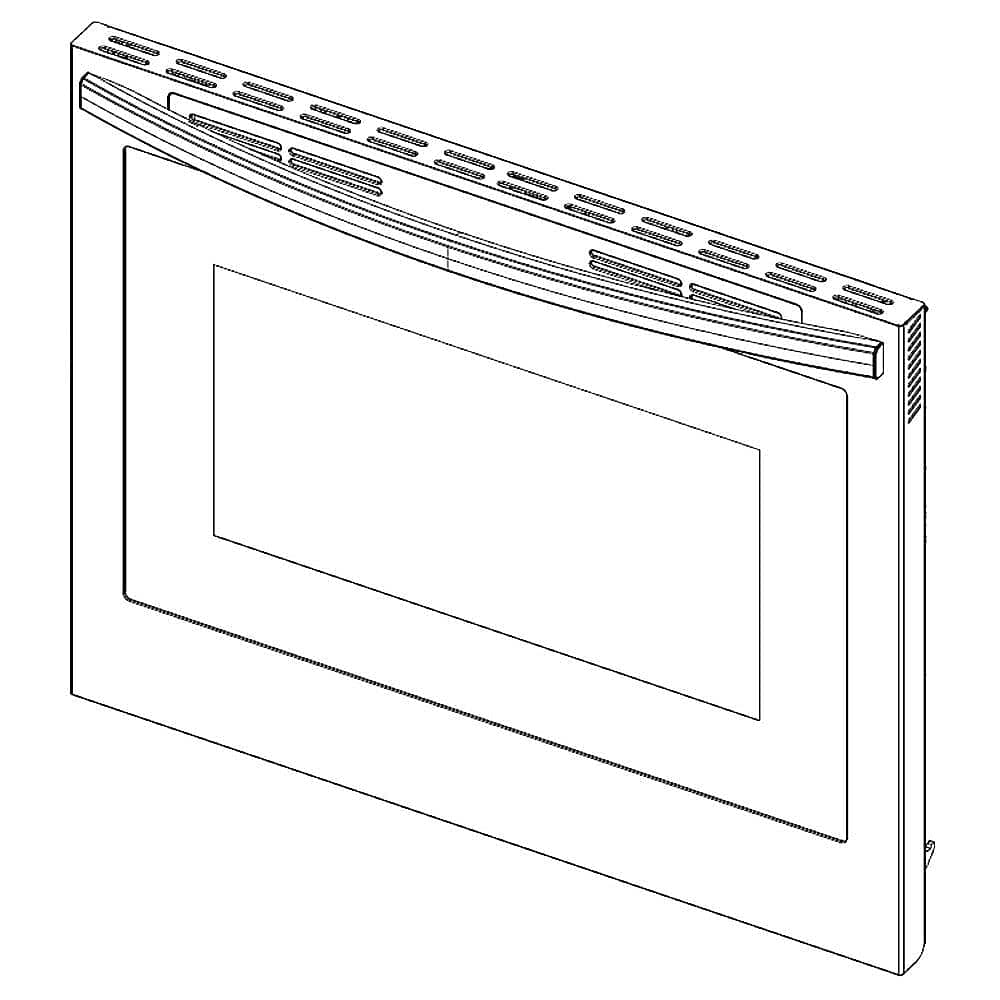Samsung DG94-03595A Range Oven Door Assembly
