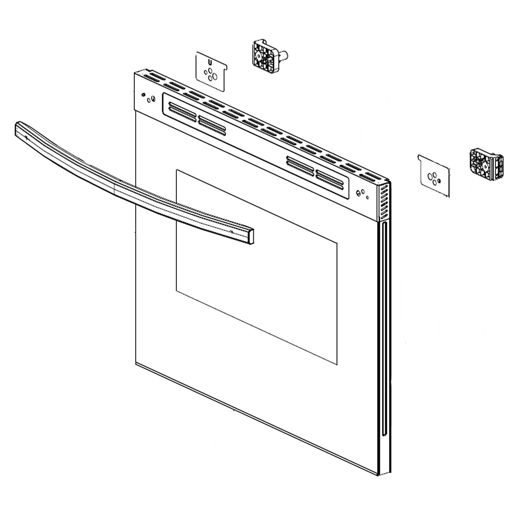 Samsung DG94-03603A Assy Door Sub;Ne/Nx9000Tstss