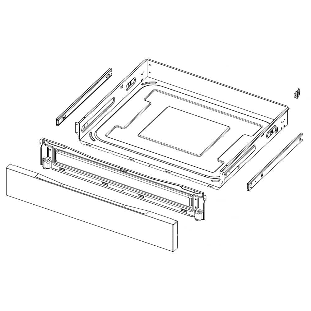 Samsung DG94-04105A Range Storage Drawer Assembly