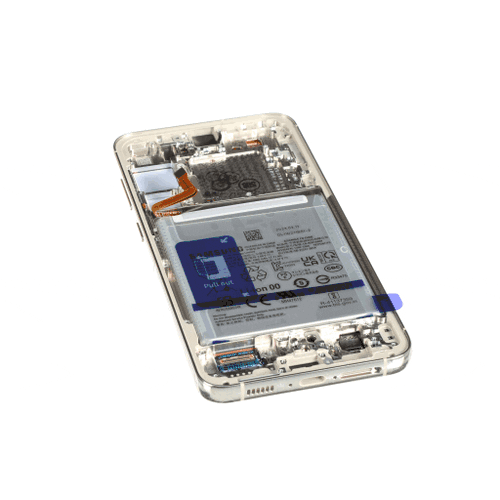 Samsung Mobile Galaxy S23+ SVC Complete LCD Display Screen with Frame (Phantom Black) - GH82-30469B