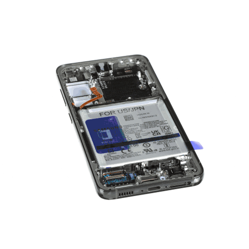 Samsung Mobile Galaxy S23 SVC Complete LCD Display Screen with Frame (Green) - GH82-30749C