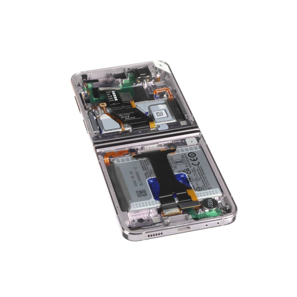Samsung Mobile Galaxy Z Flip5 LCD Screen With Frame (Lavender) GH82-31825C