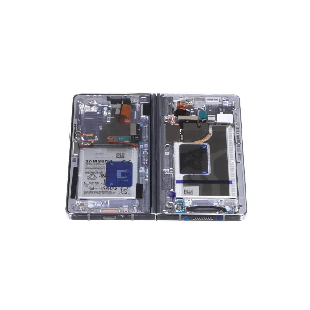 Samsung Mobile Galaxy Z Fold5 SVC Complete LCD Display Screen with Frame (Icy Blue) - GH82-31928C