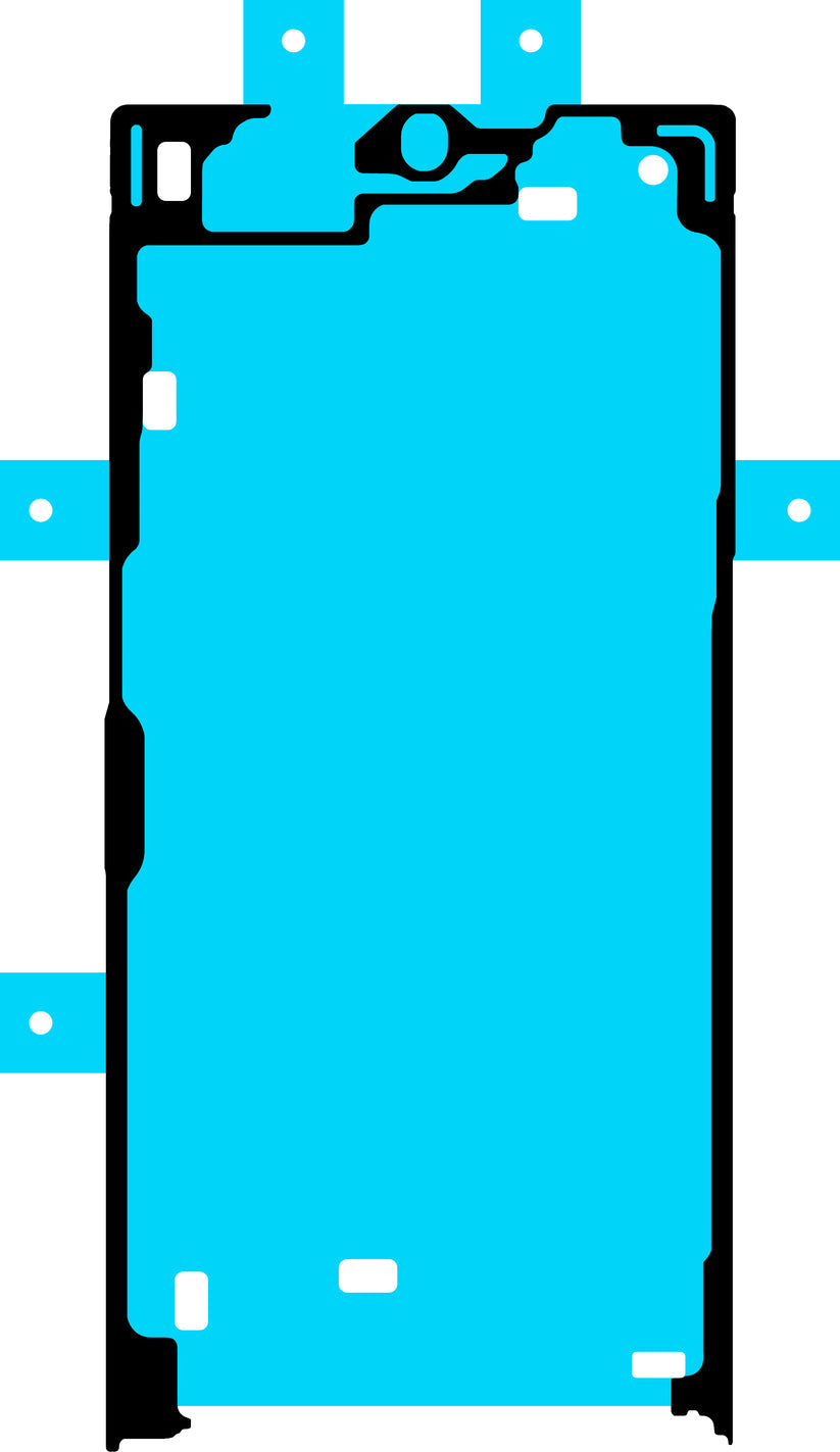 Samsung Mobile Galaxy S23 Front LCD Screen Adhesive Tape GH81-24824A