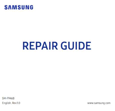 Service Guide For F946-G