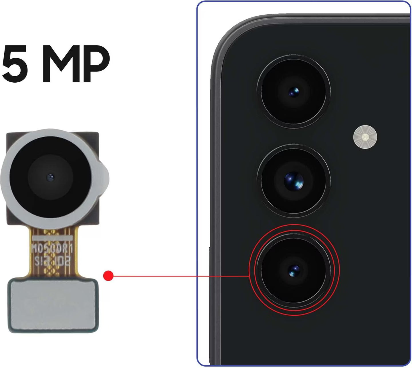  Samsung Mobile Galaxy S Series Camera – 5MP GH96-14304A