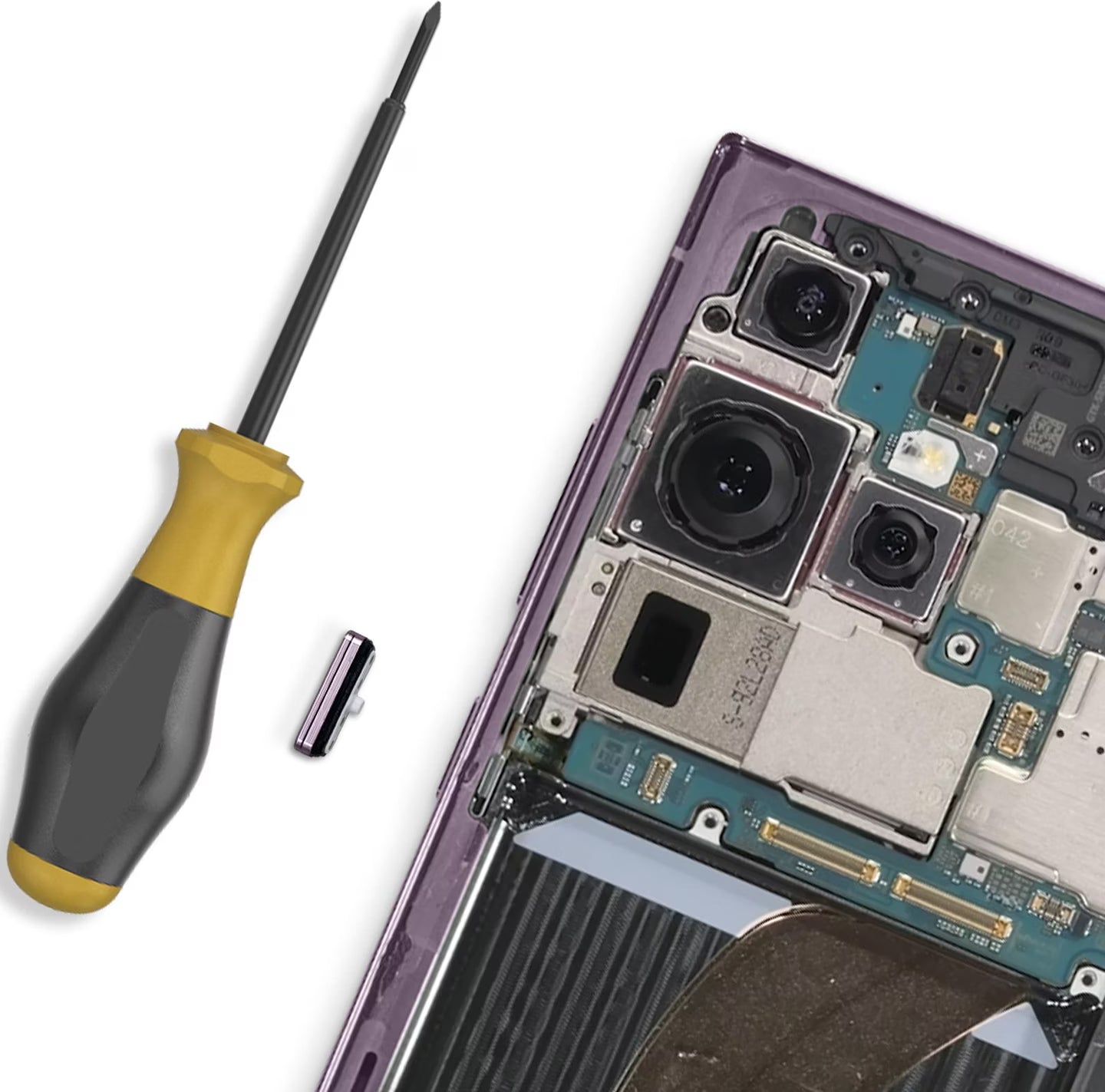  Samsung Mobile Galaxy Power Key / Button Assembly GH98-48029D