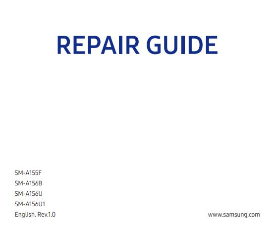 Service Guide For A156-G