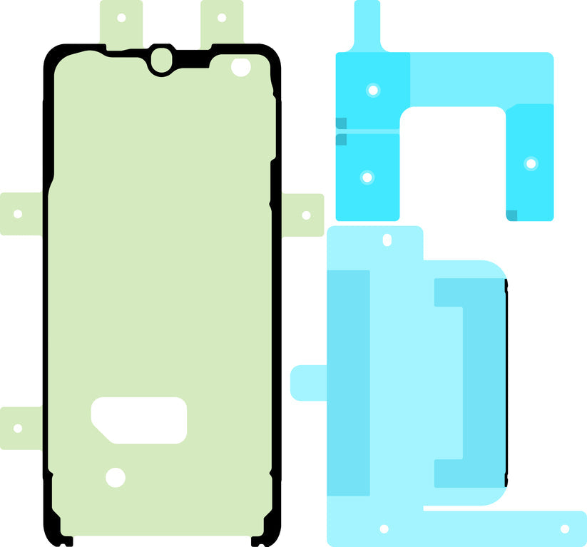  Samsung Mobile Galaxy S23 Complete Frame / Rear Housing (Lavender) - GH82-30244A