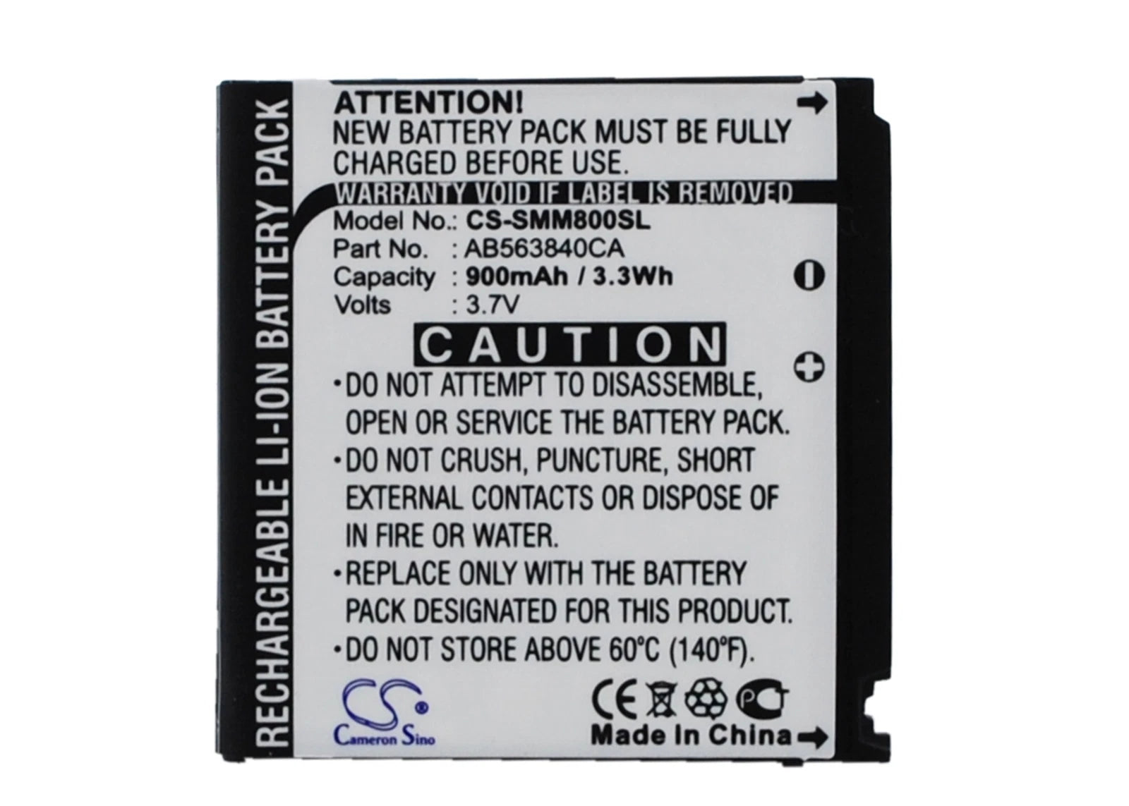 Samsung Earbuds Galaxy S High Power Lithium-Ion Battery AB563840CAB