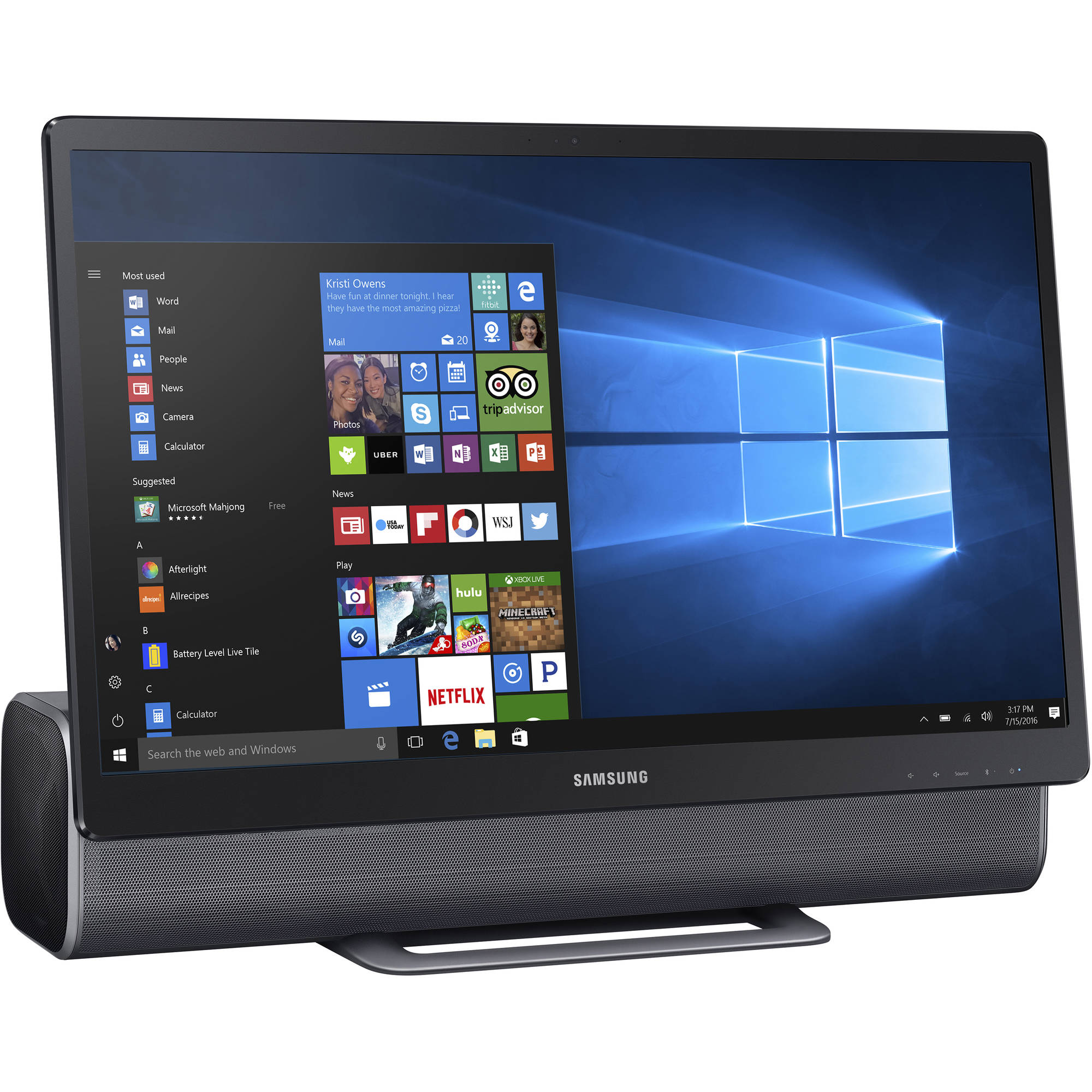 Samsung DP710A4ML01US 23.8-Inch Multi-touch All-in-one Desktop Computer