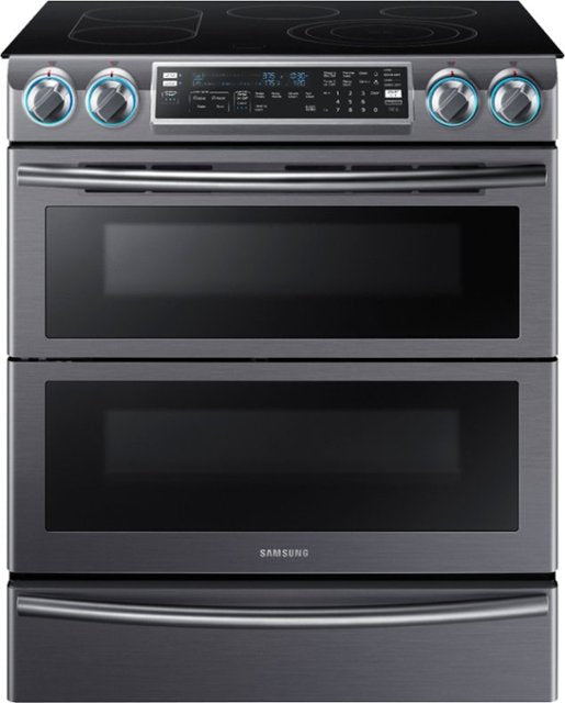 Samsung - Stainless Steel - Self Cleaning - Dual Fuel Ranges