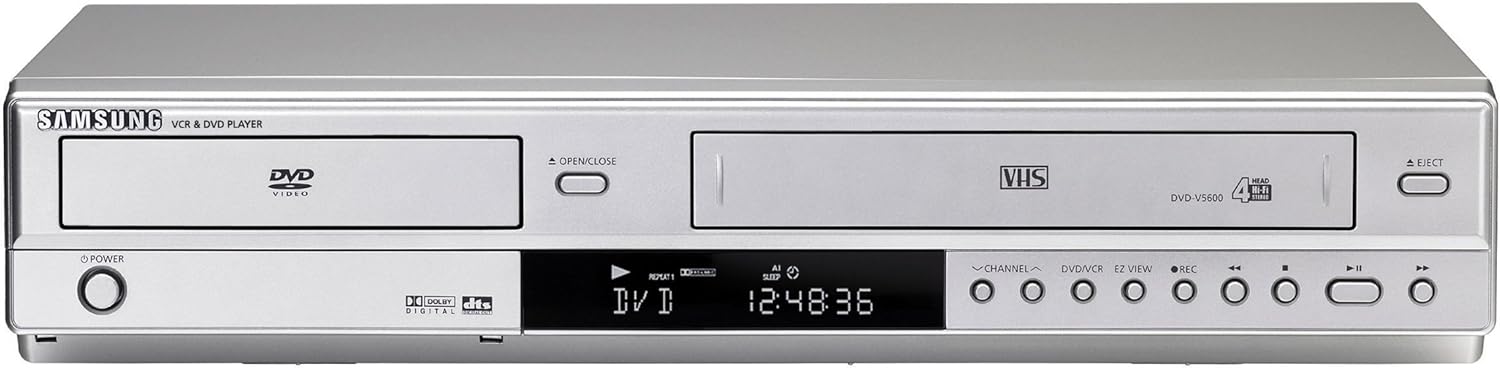 Samsung DVDV5650 Vcr & DVD Player
