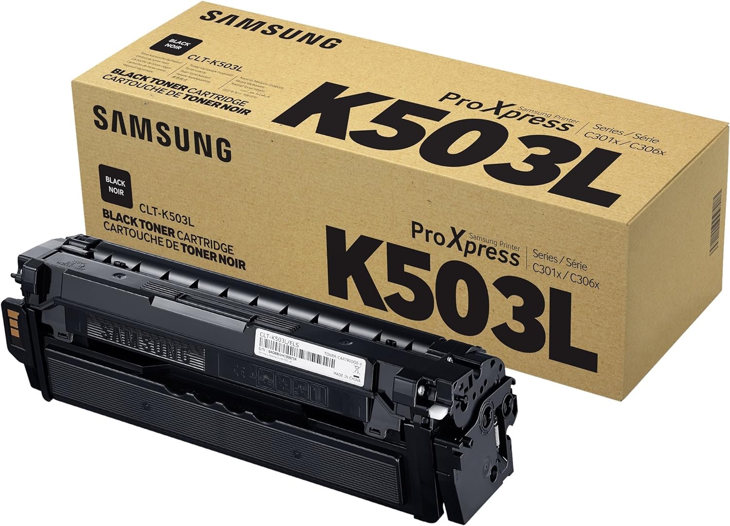 Samsung CLTK503L/XAA Black Toner Cartridge For Proxpress Series Printer