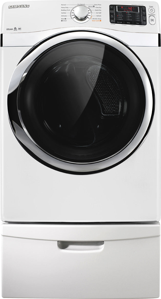 Samsung DV455EVGSWR/AA 7.3 Cu. Ft. Front Load Electric Dryer