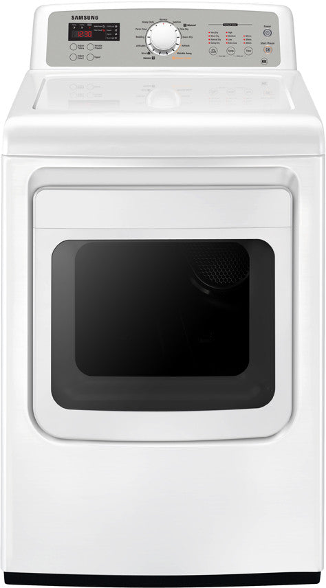 Samsung DV5451AEW/XAC 7.4 Cu. Ft. Electric Front Loading Steam Dryer