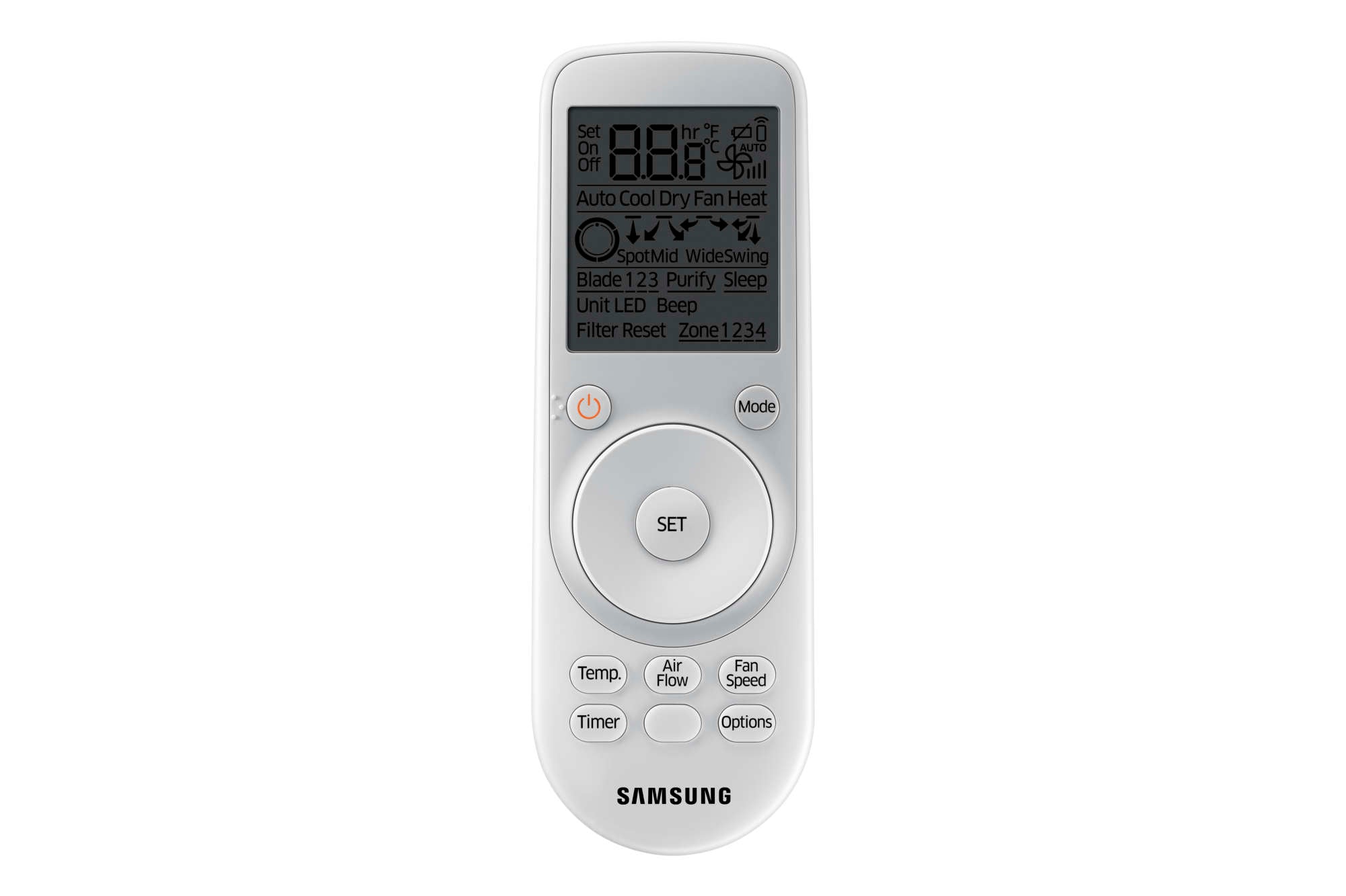 Samsung ARKH00U Air Conditioner Wireless Remote Control