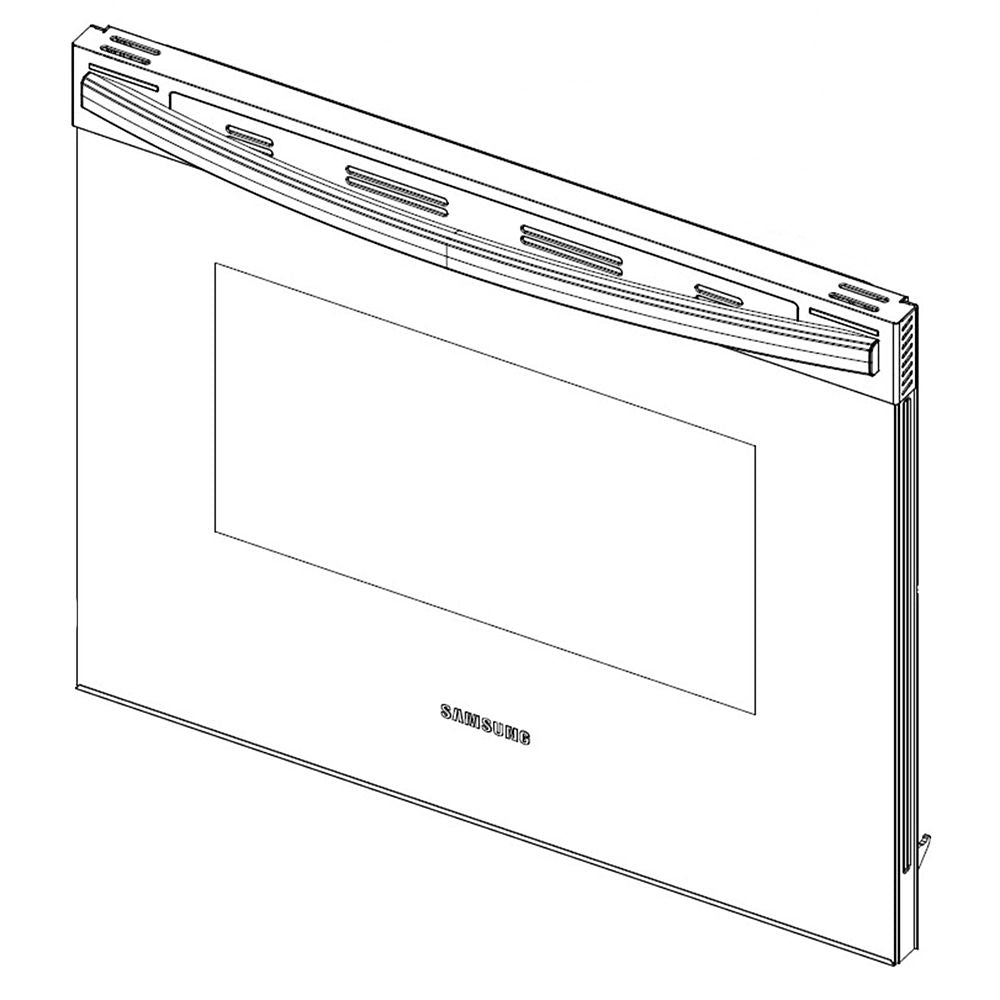Samsung DG94-04082A Range Oven Door Assembly