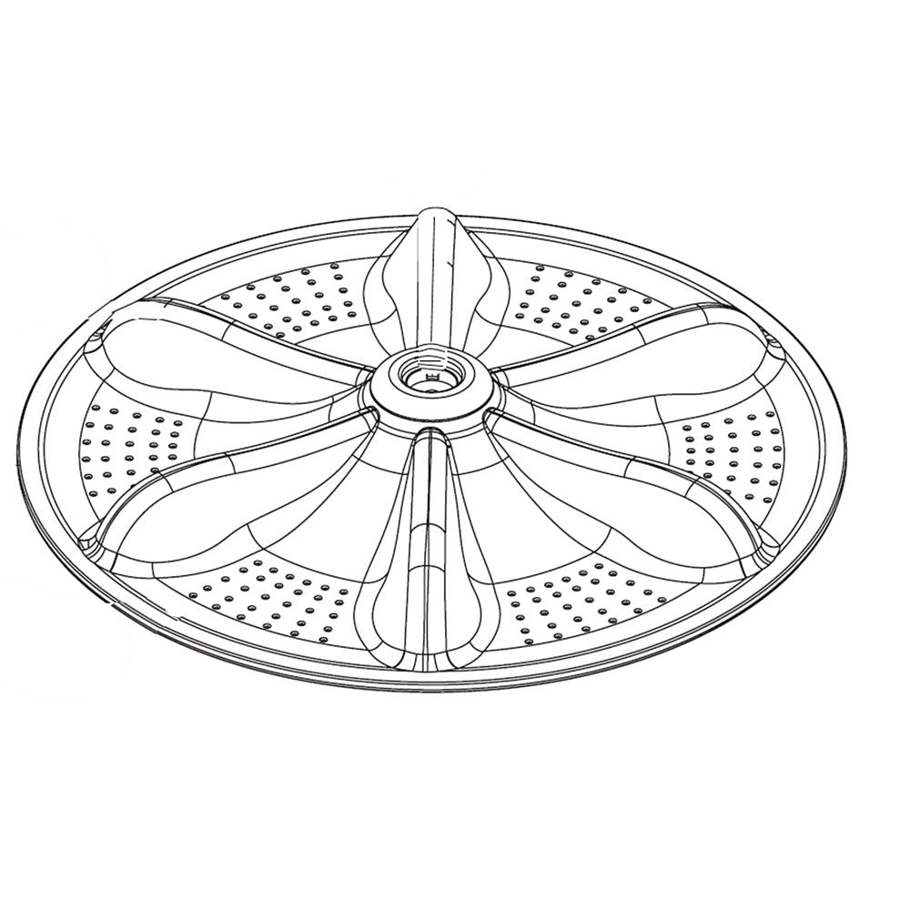 Samsung DC66-00883A Washer Washplate