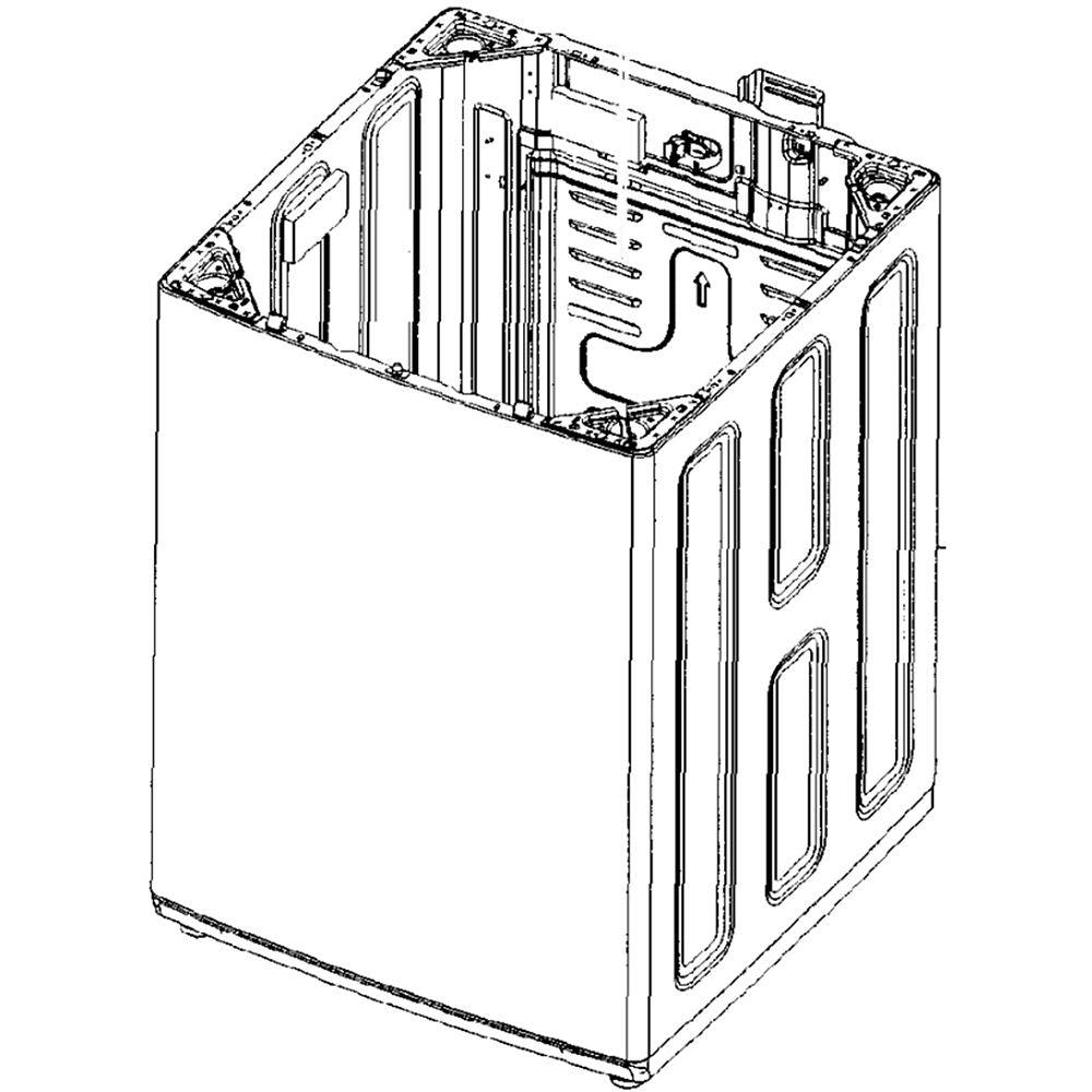 Samsung DC90-24108F Washer Cabinet