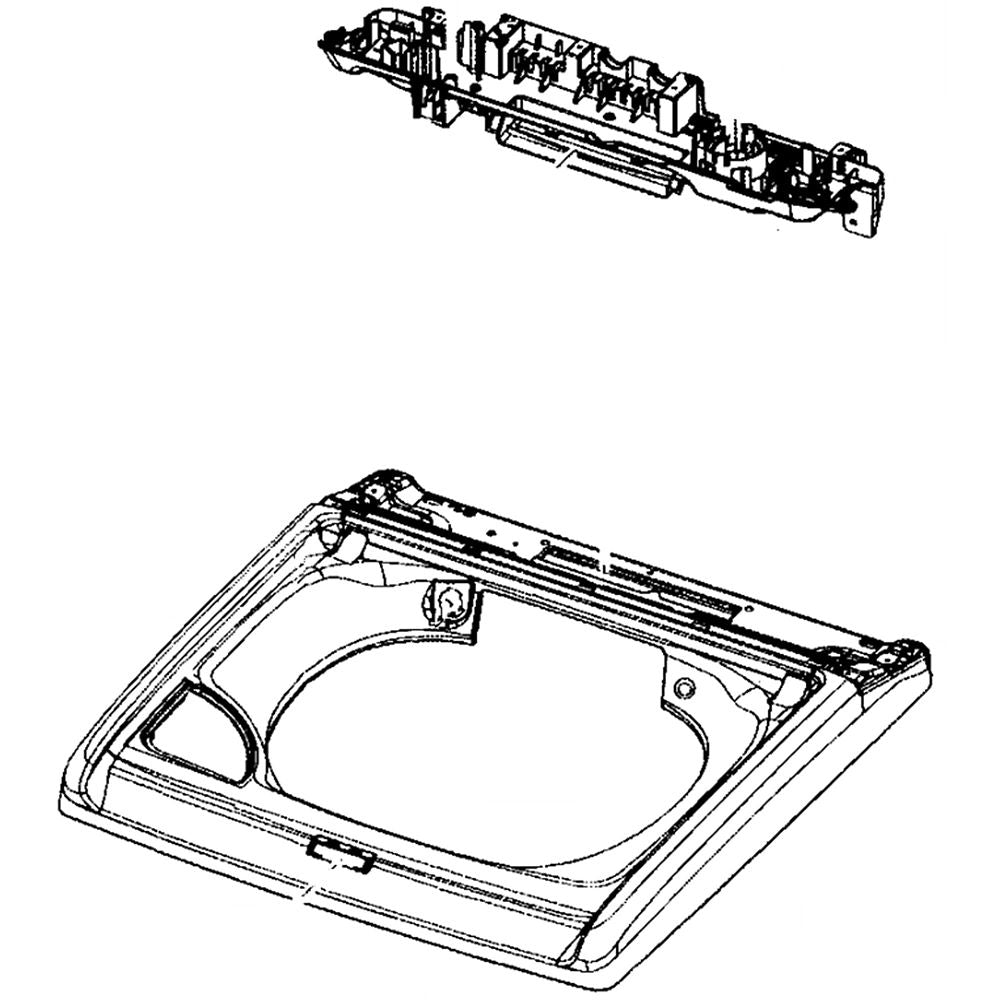 Samsung DC97-17057X Semi Cover