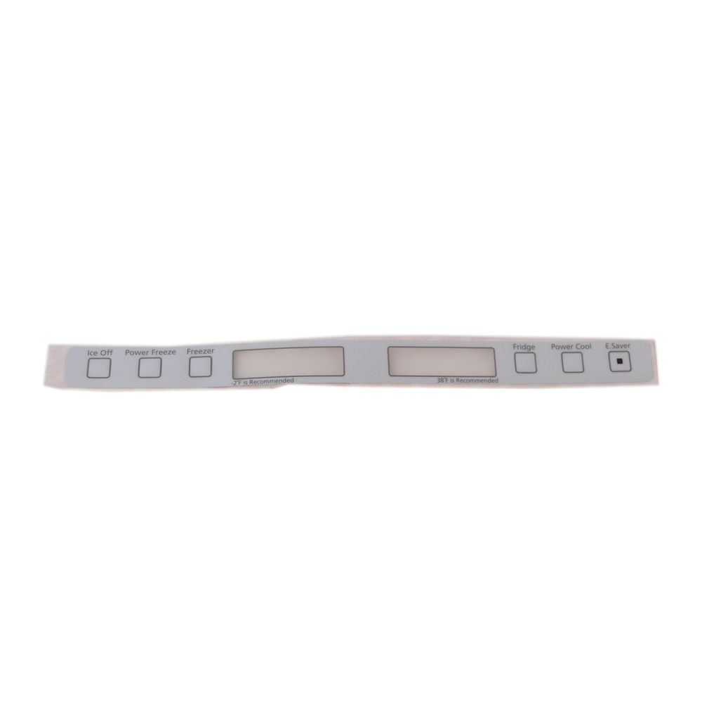 Samsung DA64-02981B Refrigerator Control Panel Overlay