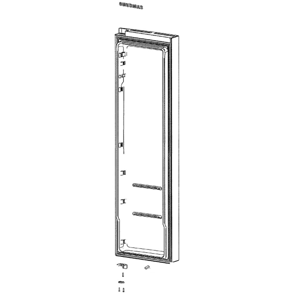 Samsung DA91-03634L Refrigerator Door Assembly