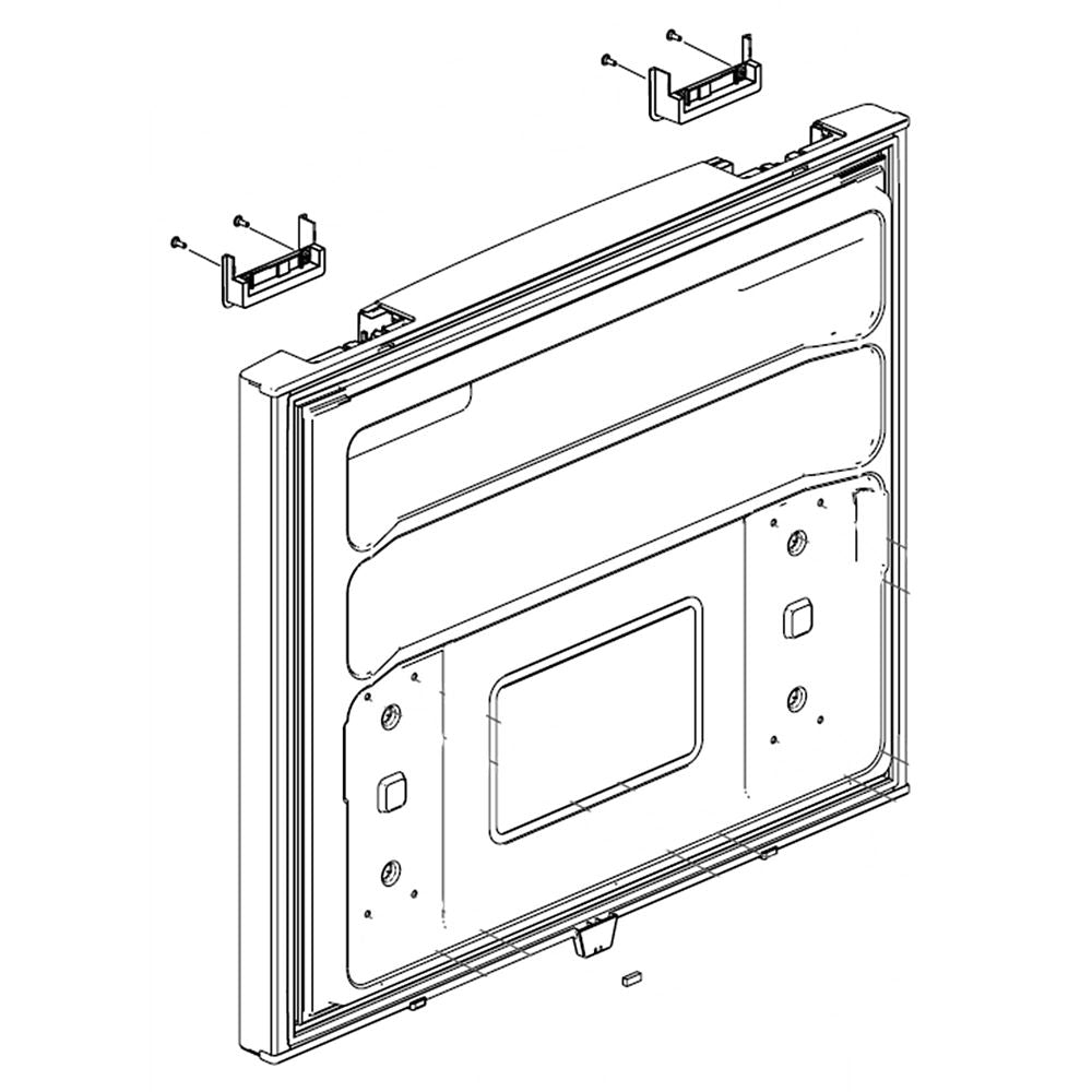 Samsung DA91-03651Q Refrigerator Freezer Door Assembly