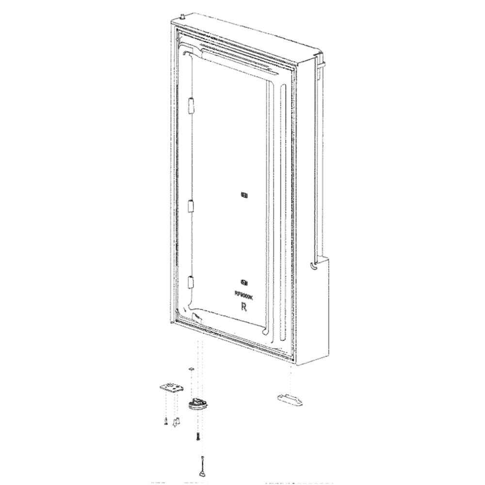 Samsung DA91-04496H Refrigerator Freezer Door Assembly, Right