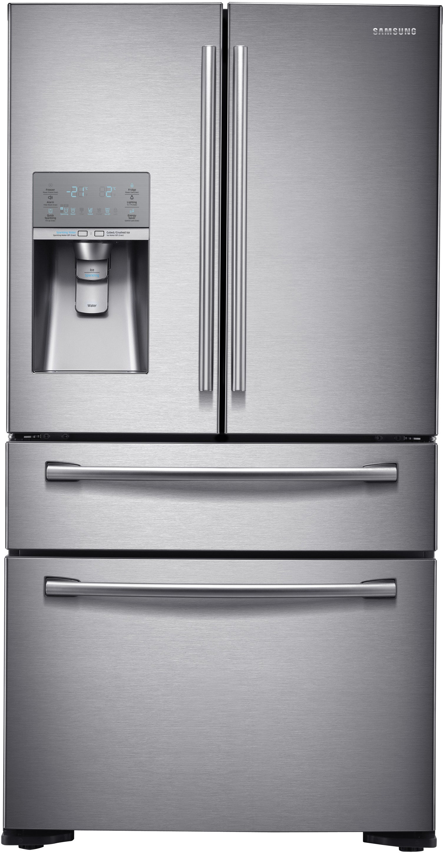 Samsung RF23HSESBSR/AA 22.6 Cu.ft French Door Refrigerator With Water Dispenser