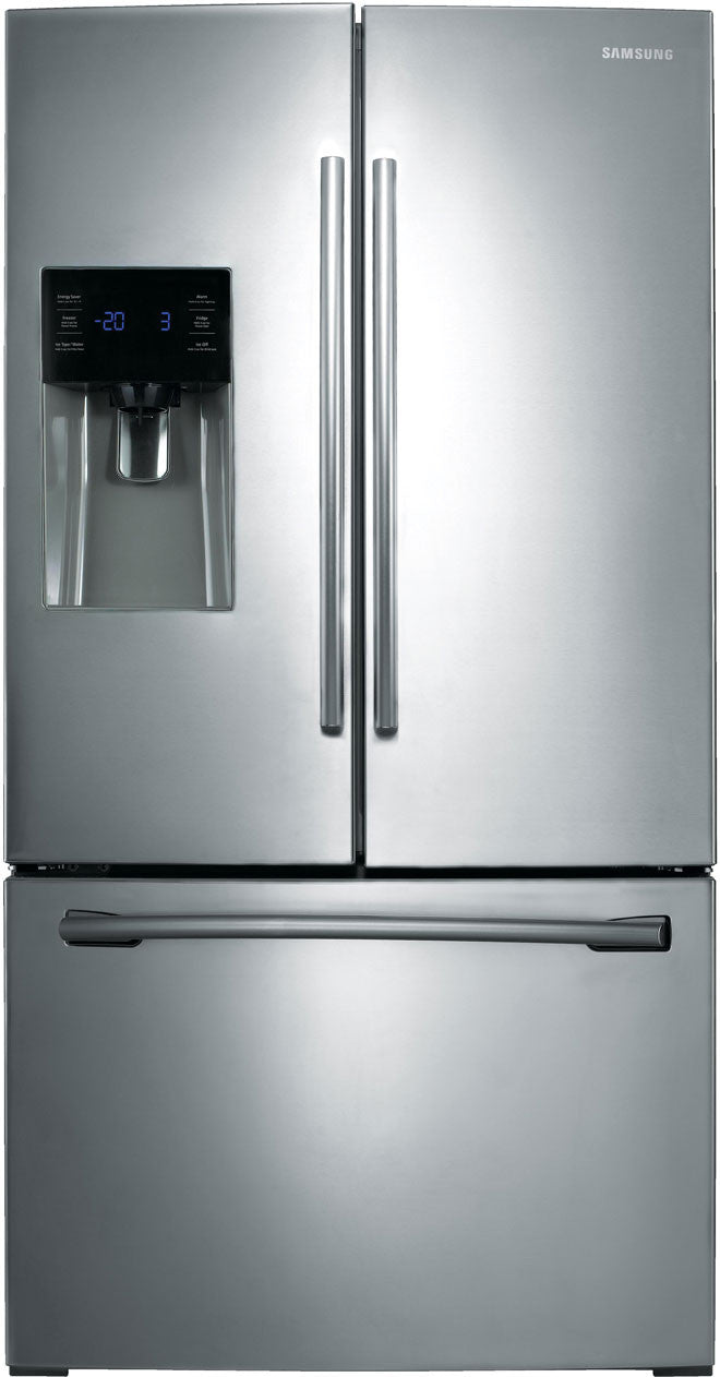 Samsung RF263TEAESR/AA 25 Cu. Ft. French Door Refrigerator W/ Water & Ice Dispenser
