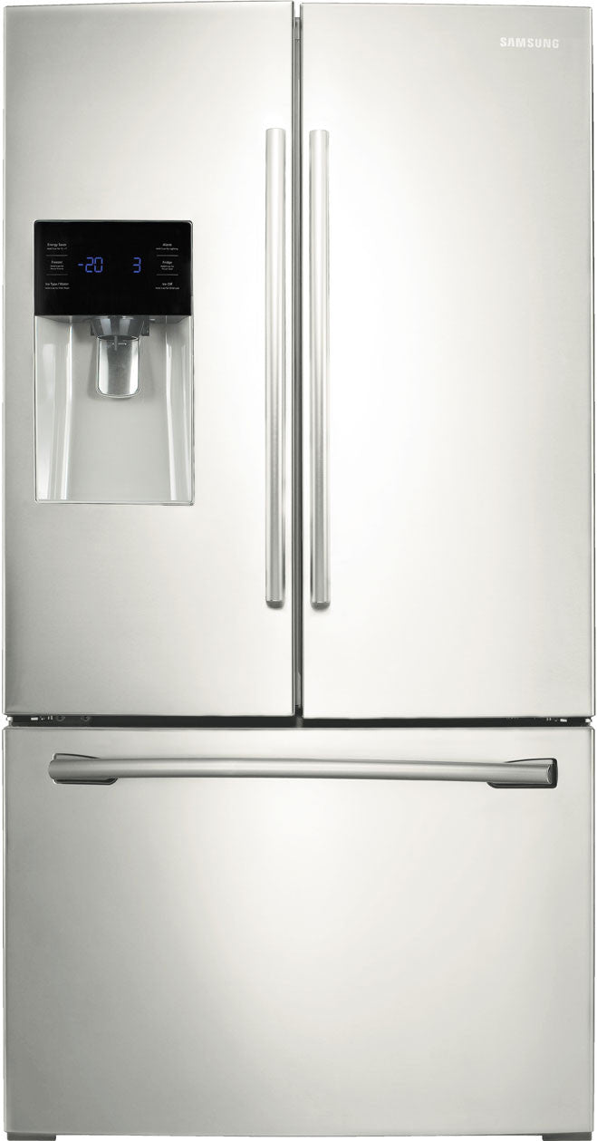 Samsung RF263TEAEWW/AA 26 Cu. Ft. French Door Refrigerator W/ Water & Ice Dispenser
