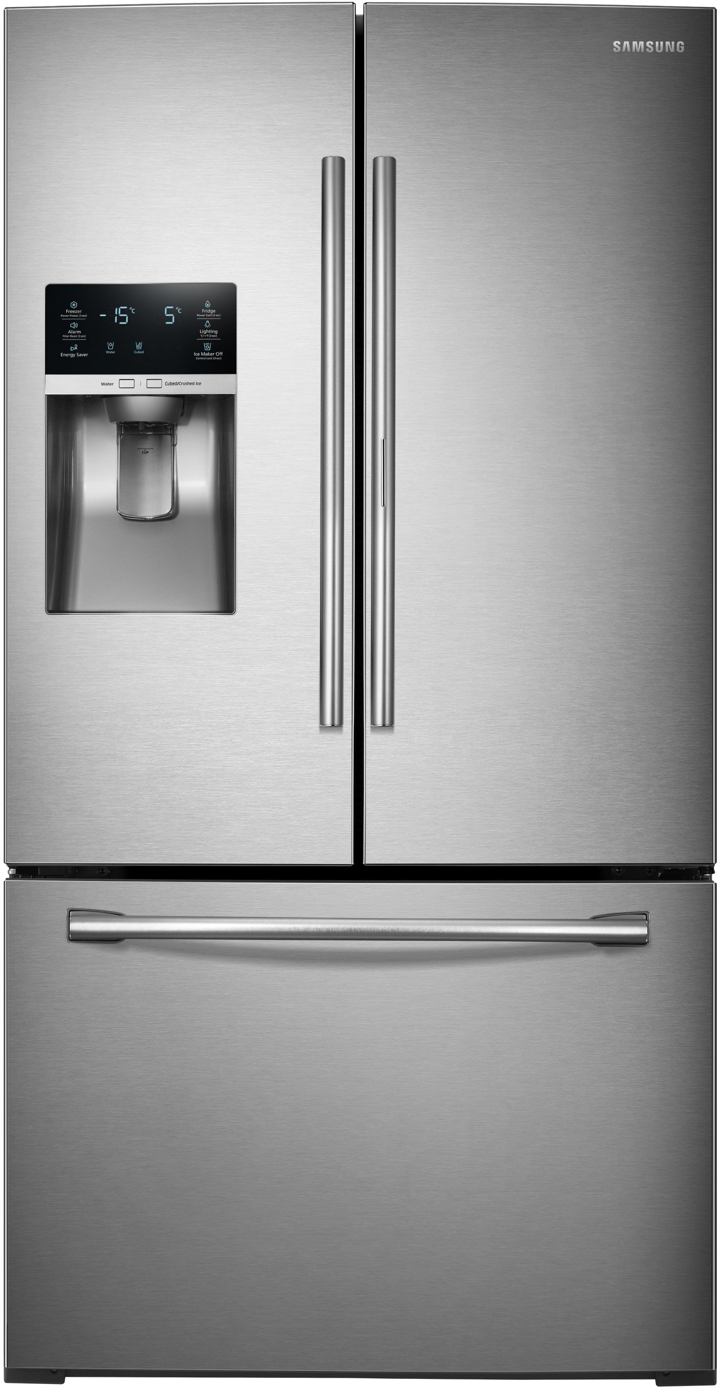 Samsung RF28HDEDBSR/AA 27.8 Cu. Ft. Food Showcase French Door Refrigerator