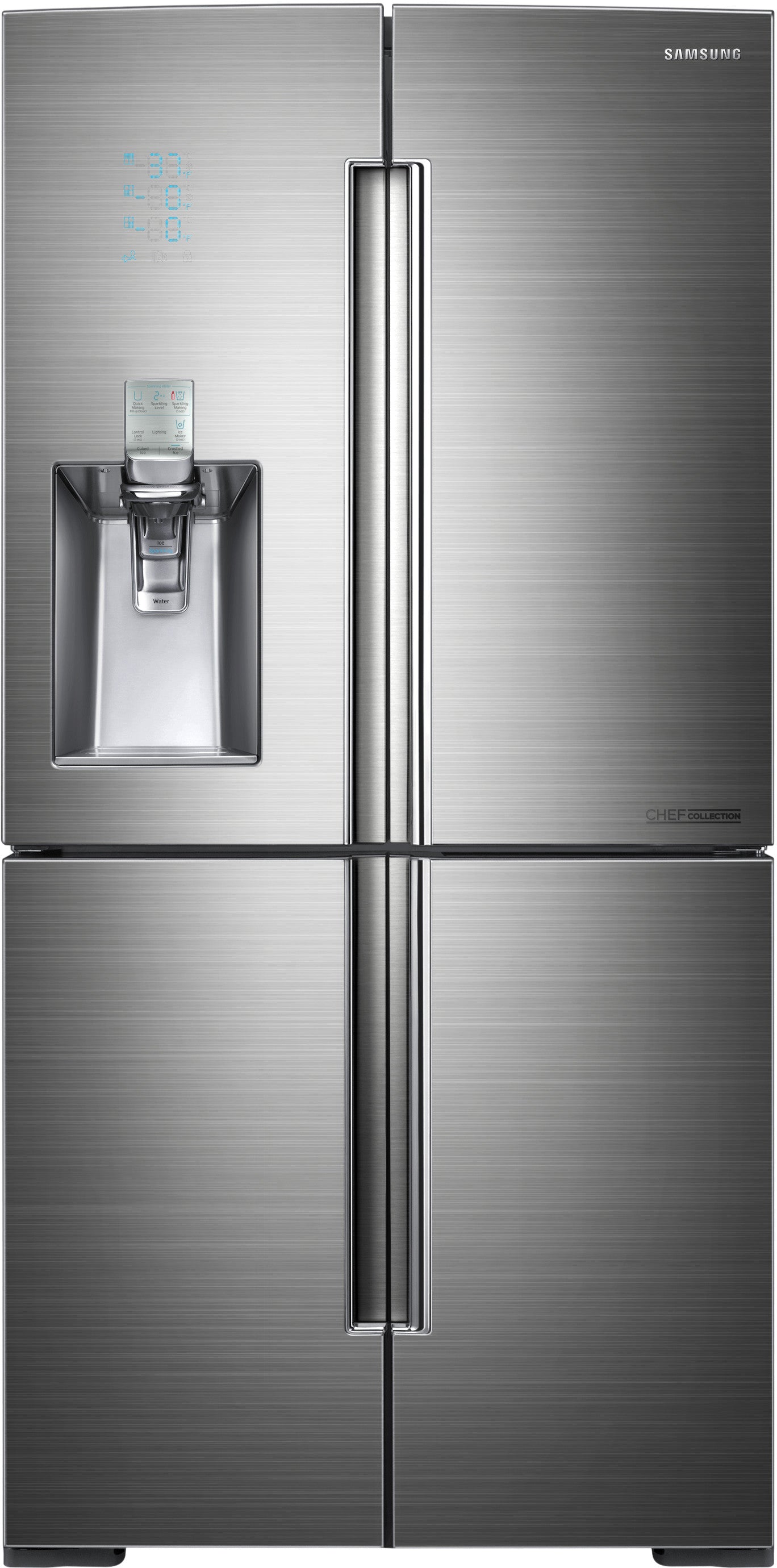 Samsung RF34H9960S4/AA Chef Collection 34 Cu. Ft. 4-Door Flex Refrigerator