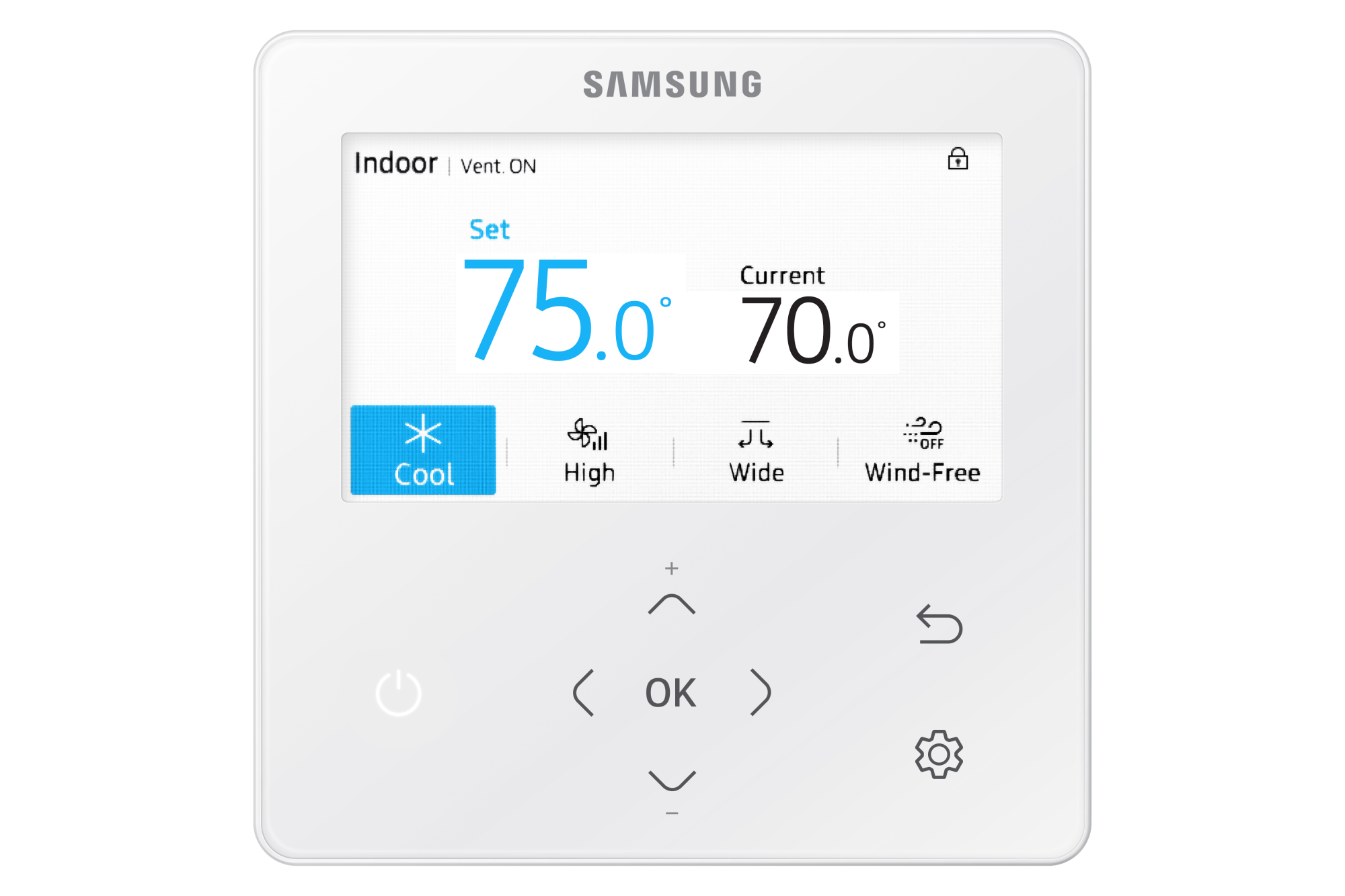 Samsung MWRWG00UN Air Conditioner Advanced Wired Controller