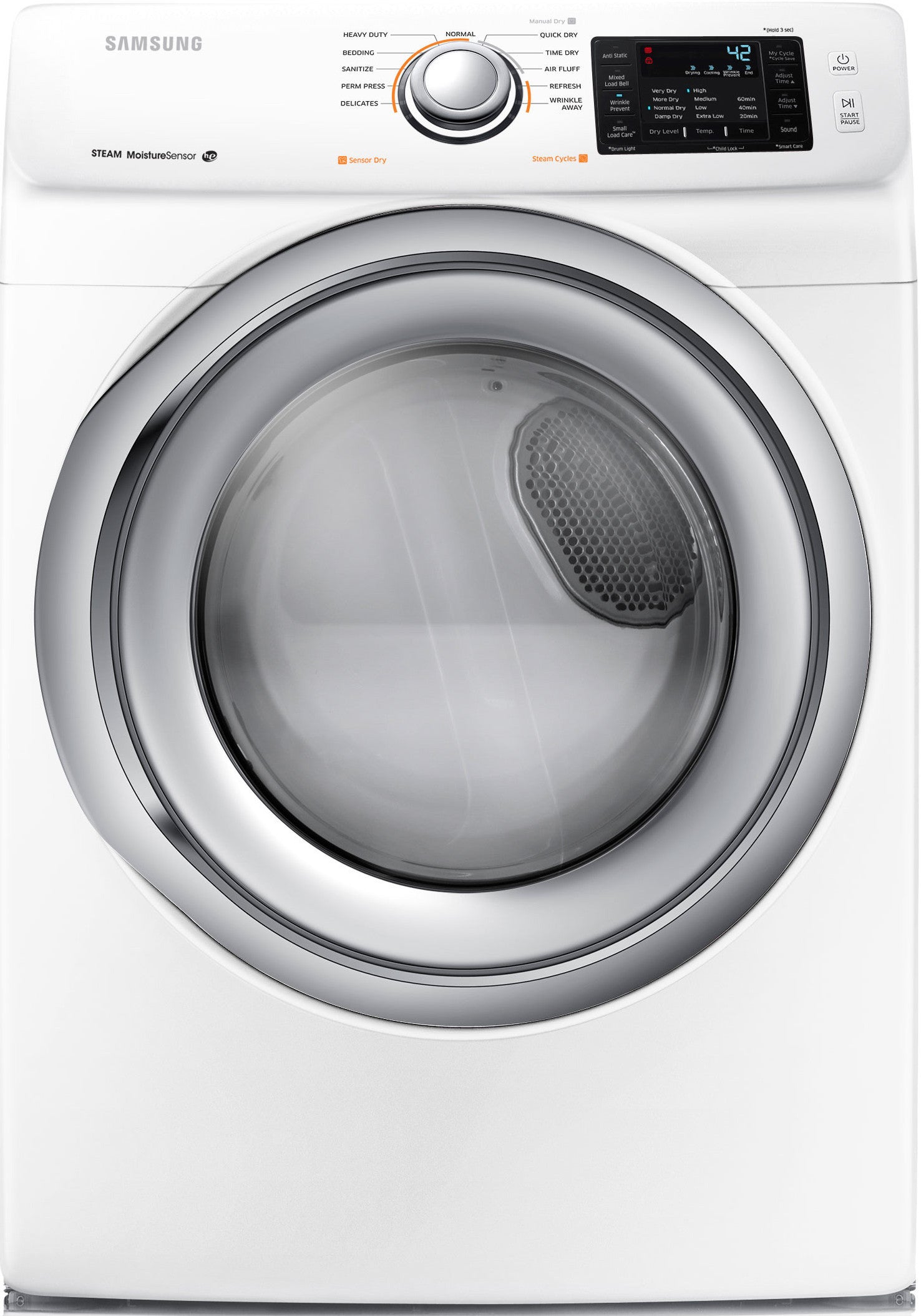 Samsung DV42H5400EW/A3 7.5 Cu. Ft. Electric Dryer