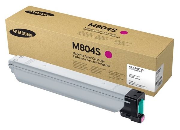 Samsung CLTM804S/XAA Magenta Toner Cartridge, 15,000 Pages, Standard