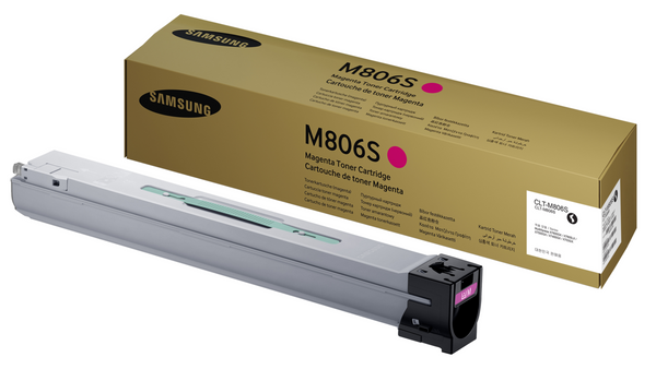 Samsung CLTM806S/XAA Magenta Toner Cartridge, 30,000 Page Yield