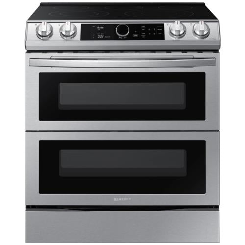 Samsung NE63T8751SS/AA 6.3 Cu Ft. Smart Slide-in Electric Range With Smart Dial & Air Fry