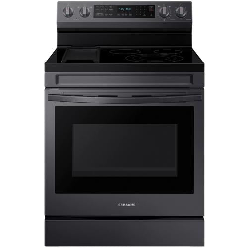 Samsung NE63A6711SG/AA 6.3 Cu. Ft. Smart Freestanding Electric Range In Black Stainless Steel