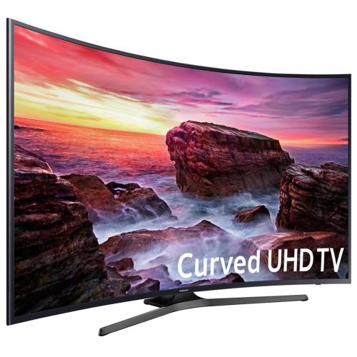 Samsung UN55MU6490FXZA 55-Inch Curved 4K Ultra Hd Smart Led TV